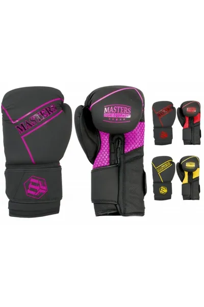 BlackBox - Profesionální boxerské rukavice s větracími otvory Masters