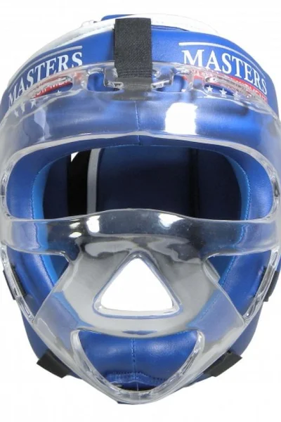 Bezpečná boxerská přilba s maskou Masters KSSPU-M