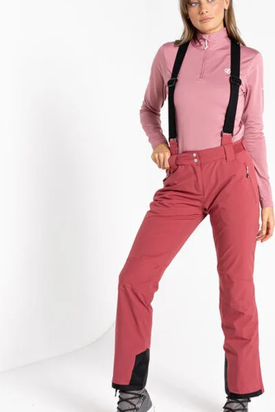 Růžové lyžařské kalhoty pro dámy - Flexibilní a vodotěsné Dare2B