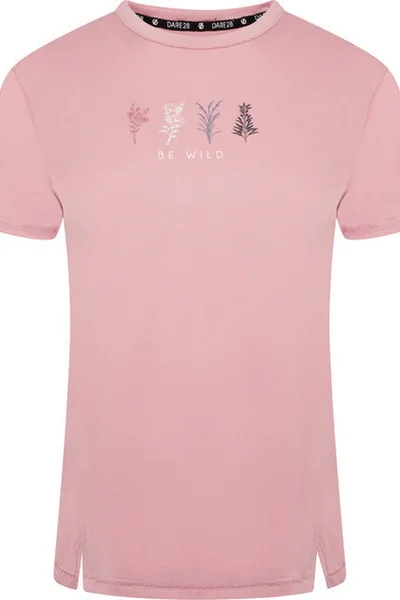 Růžové pohodlné tričko pro dámy Dare2B