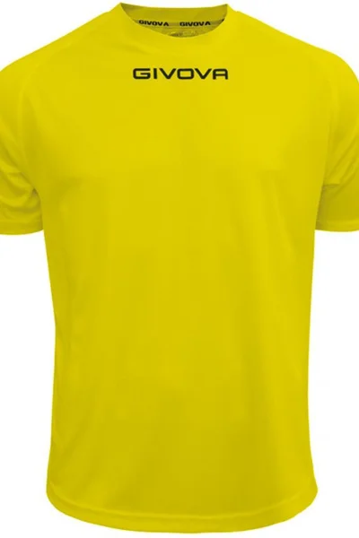 Unisex žluté fotbalové tričko One Givova