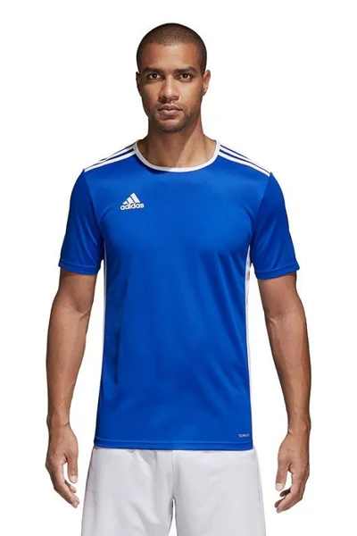Fotbalové modré tričko s technologií climalite od Adidas