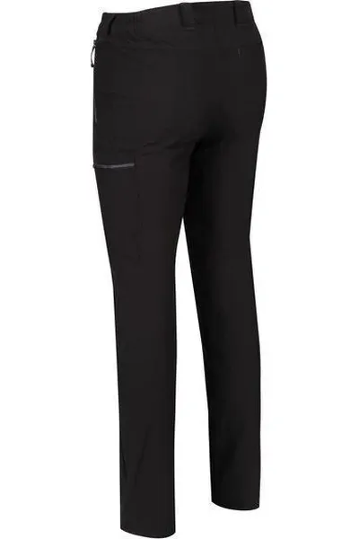 Pánské černé kalhoty REGATTA RMJ216R Highton Trs