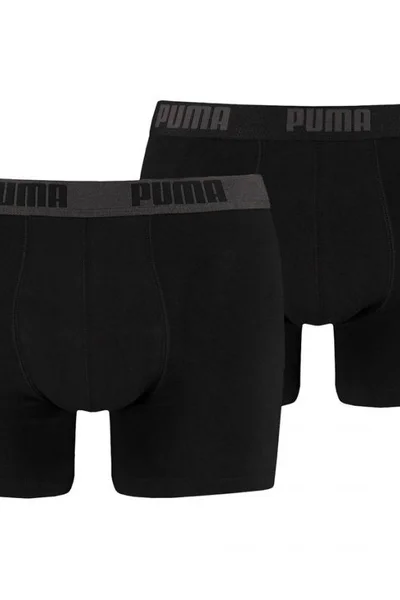 Puma Pánské Boxerky Basic 2P Černé