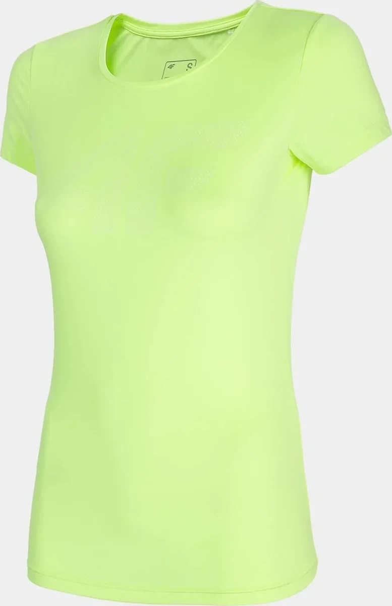 Dámské neonově zelené funkční tričko 4F TSDF004