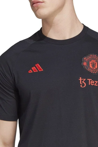 Adidas tričko Manchester United černé – krátký rukáv