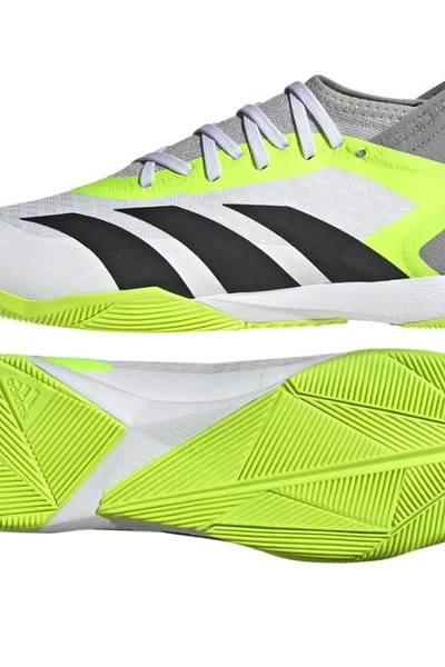 Adidas Pánské Halové Kopačky Predator Precision W Bílá/Zelená