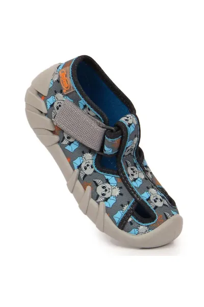 Pantofle pro děti od Befado s suchým zipem