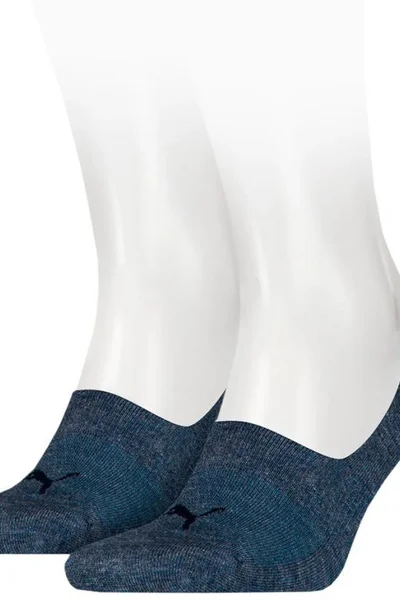 Sportovní ponožky Puma Footie s silikonovou patou - 2 páry
