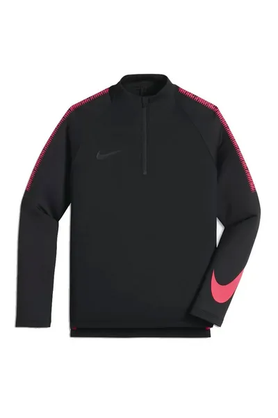 Juniorské černé fotbalové tričko Nike Dry Squad Dril Top 859292-017