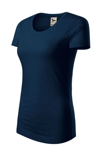 Malfini Navy Modré Tričko s Krátkým Rukávem pro Ženy