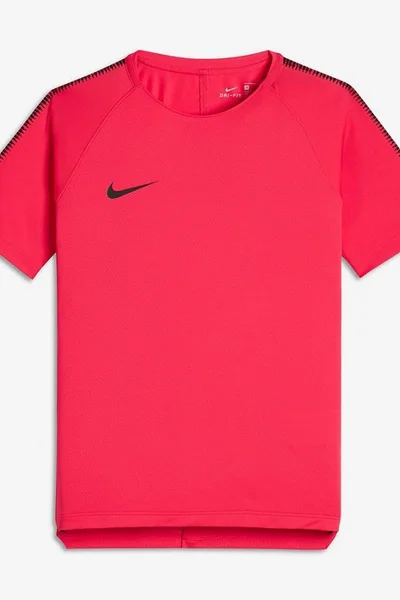 Růžové juniorské fotbalové tričko Nike Dry Squad Top 859877-653