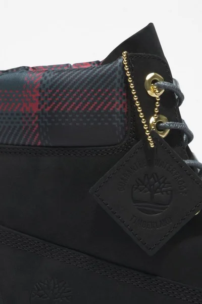 Timberland Dámské Kožené Zimní Boty Trappery Černé