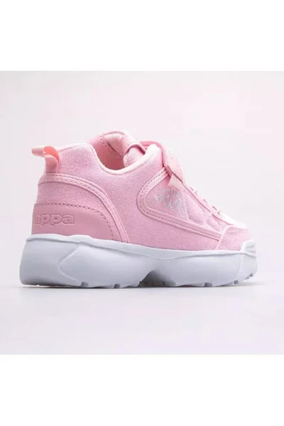 Sportovní růžové dětské boty Kappa Rave Sun pro malé nadšence