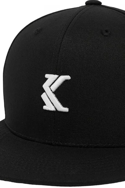 Karl Kani Černá Kšiltovka Signature Essential Flat Brim