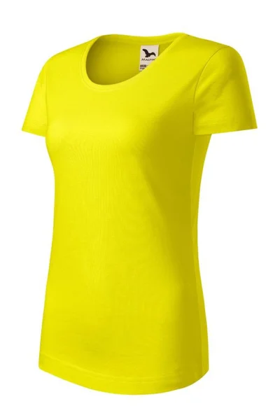 Krátkorukávové tričko Malfini Origin - citronová svěžest