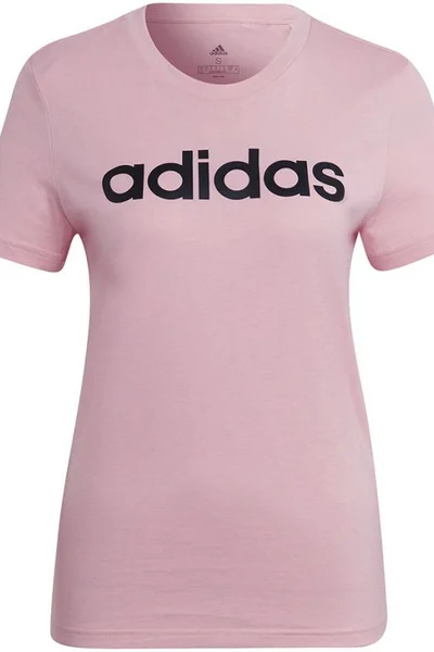 Adidas Dámské Bavlněné Tričko Essentials Slim Logo