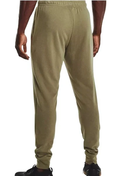 Zelené pánské tepláky Under Armour Rival Terry Joggers M 1361642-361