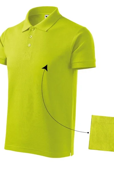 Limetkově zelené polo tričko Malfini pro muže