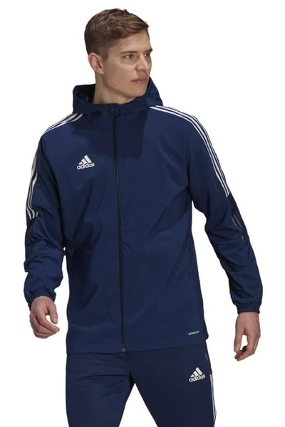 Tmavě modrá pánská větrovka Adidas Tiro 21 Windbreaker jacket M GP4962