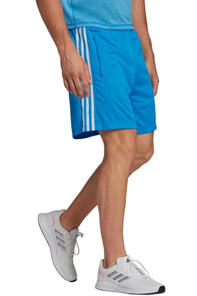 Adidas Primeblue tréninkové šortky s pruhy – pánské - modré