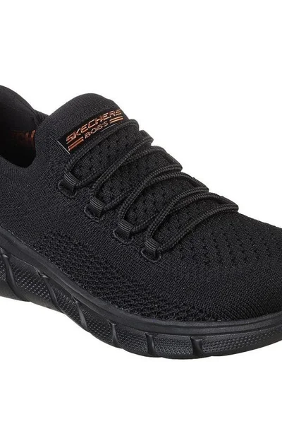 Boty Skechers Bobs Sport Flex - Černé tenisky s paměťovou pěnou