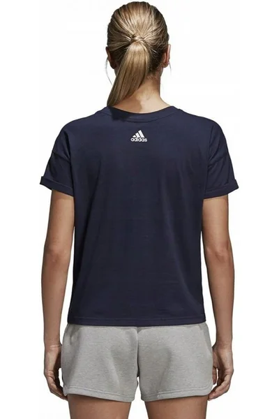 Sportovní dámské tričko ADIDAS Emblem Tee tmavě modré