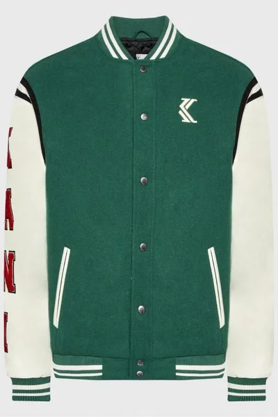 TRENDY Retro College bunda - Karl Kani pánská sportovní bunda