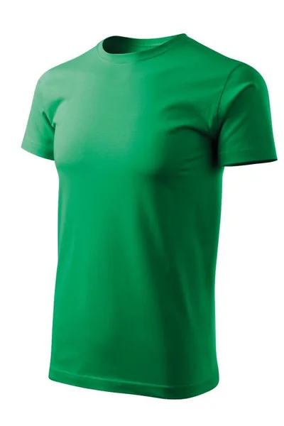 Zelené Tričko Malfini Basic Free M - 100% bavlna