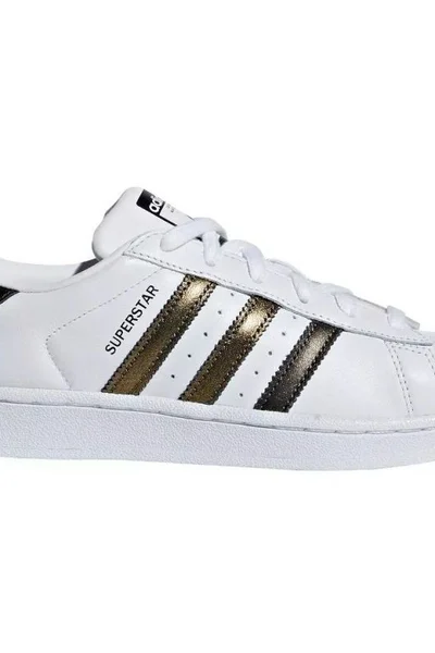 Zlaté adidas Superstar W - třpytivá sportovní obuv