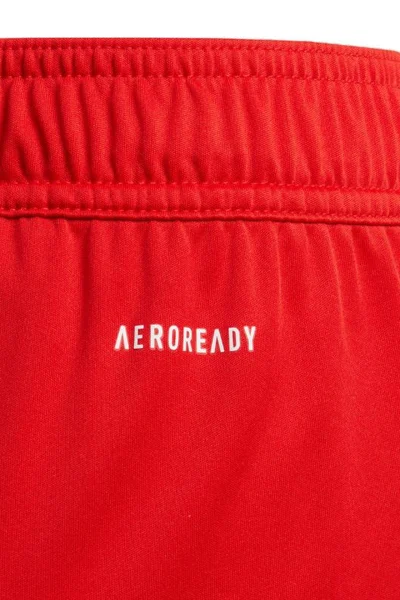 Šortky pro děti adidas Tiro červené s Aeroready technologií