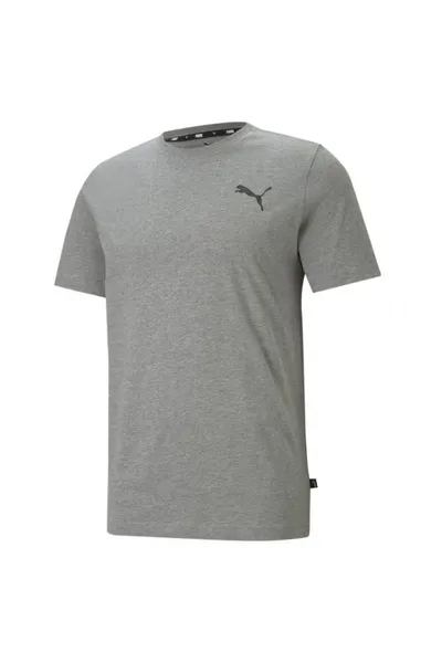 Klasické pánské tričko Puma s logem - šedé