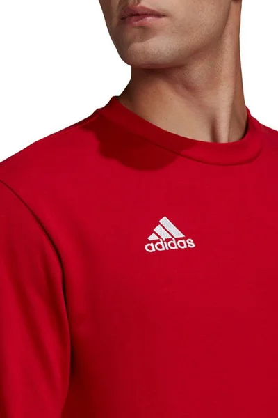 Červená pánská mikina Adidas Entrada 22 Mikina M HB0577