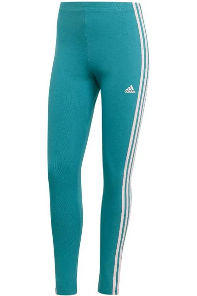 Dámské legíny adidas Essentials s pruhy a vysokým pasem