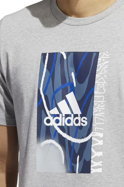 Klasické pánské tričko Adidas s krátkým rukávem