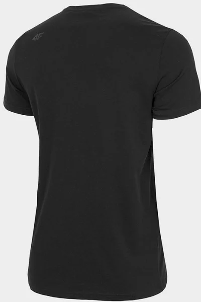 Černé pánské tričko 4F M H4L22-TSM353 21S