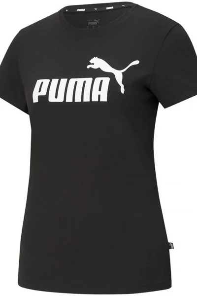 Černé dámské tričko s logem Puma