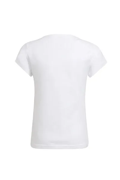 Bílé dětské tričko Adidas G Bl T Jr GU2760
