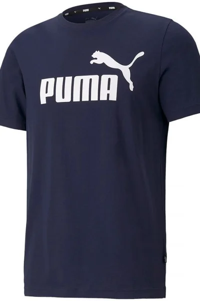 Puma Logo Tričko - Měkký materiál - krátké rukávy