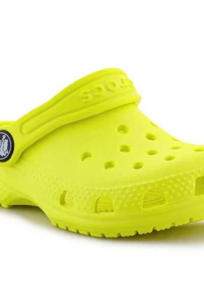 Crocs Dětské Klasik Pantofle s Ergonomickým Páskem