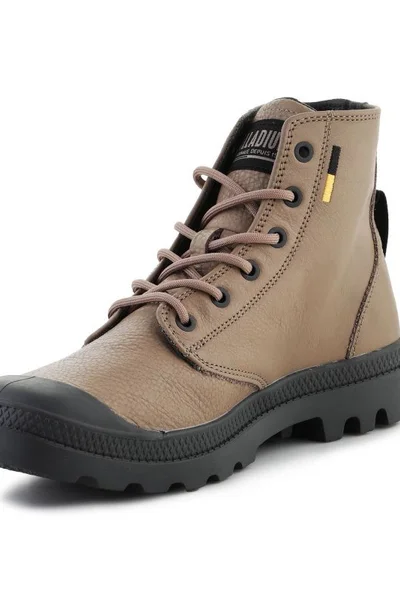 Vysoké kožené sportovní boty Palladium Pampa Hi Supply