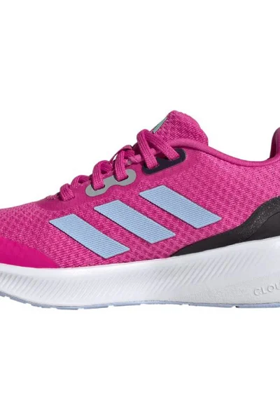 Adidas Dětské Růžové Běžecké Boty RunFalcon Lace