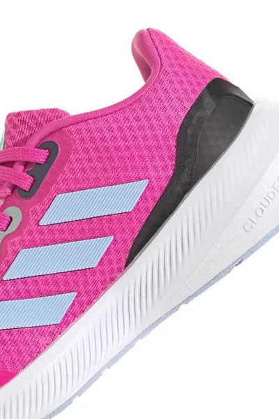 Adidas Dětské Růžové Běžecké Boty RunFalcon Lace