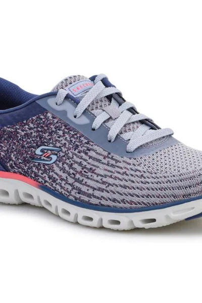 Sportovní boty Skechers Glide Step Head Start W - modré