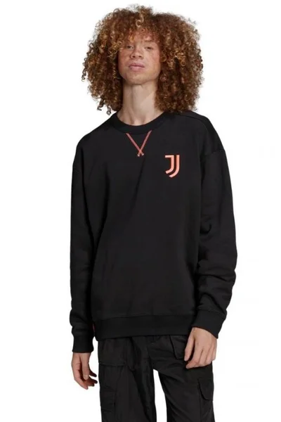 Černá pánská mikina Adidas Juventus CNY Cre M H67143