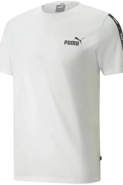 Pánské tričko Puma Essential M - Černé s leopardím pruhem