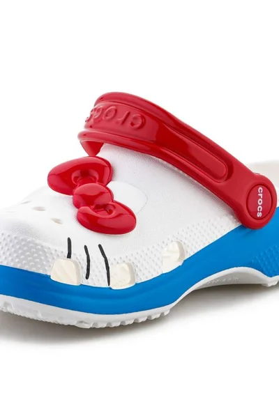 Crocs Dětské Pantofle Hello Kitty Classic