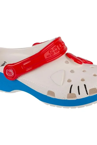 Crocs Dětské Pantofle Hello Kitty Classic