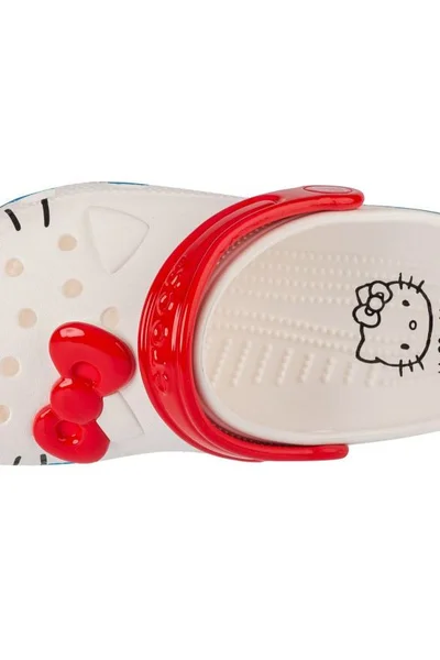 Crocs Dětské Pantofle Hello Kitty Classic