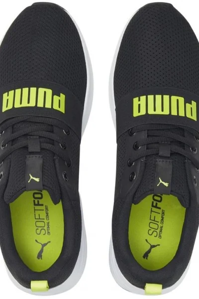 Černé pánské boty Puma Wired Run M 373015 17